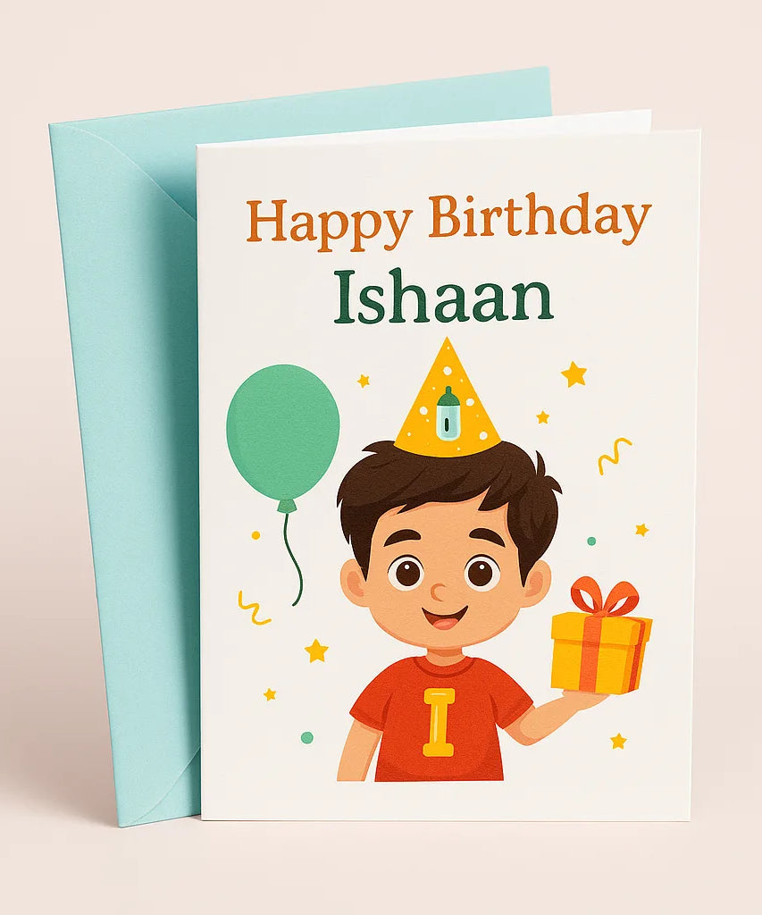 ✍️ Personalized Greeting Card