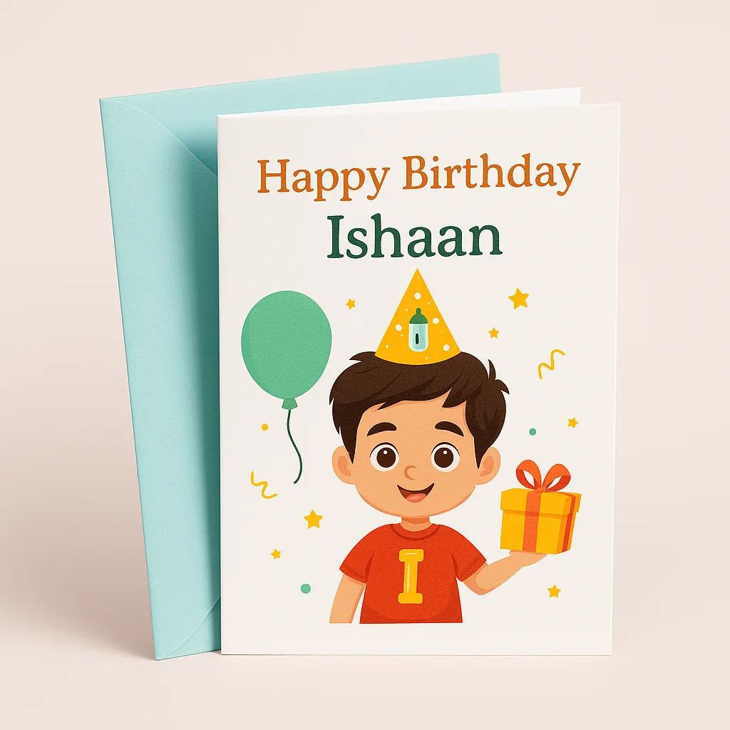 ✍️ Personalized Greeting Card