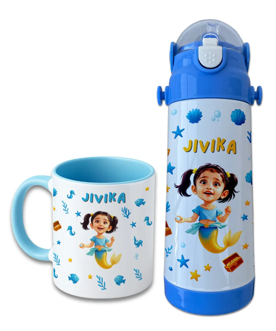 Personalized Bottle & Mug Combo for Kids